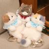 Rucsacuri Drăguțe cu Pisici Ragdoll Geantă cu Animale de Pluș Pudel Genți de Umăr pentru Fete Rucsacuri de Pluș pentru Școală Studenți Jucării Pisoi pentru Băiat