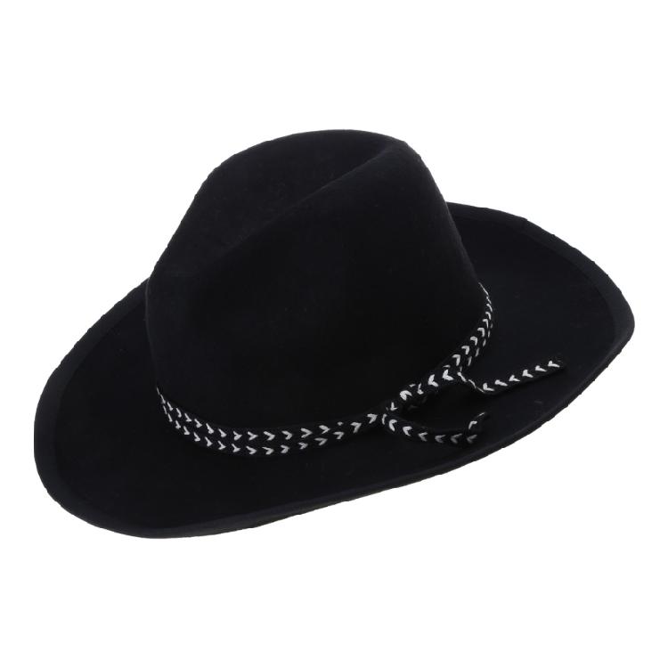 Klassisk Unisex Hatt Cowboyhatt för Resor för Utomhussammankomster Semester
