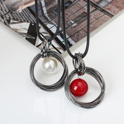 Women's Fashion Necklace Jewelry Long Sweater Chain Necklace with Drop Pendant Necklace for Women Birthday Gift