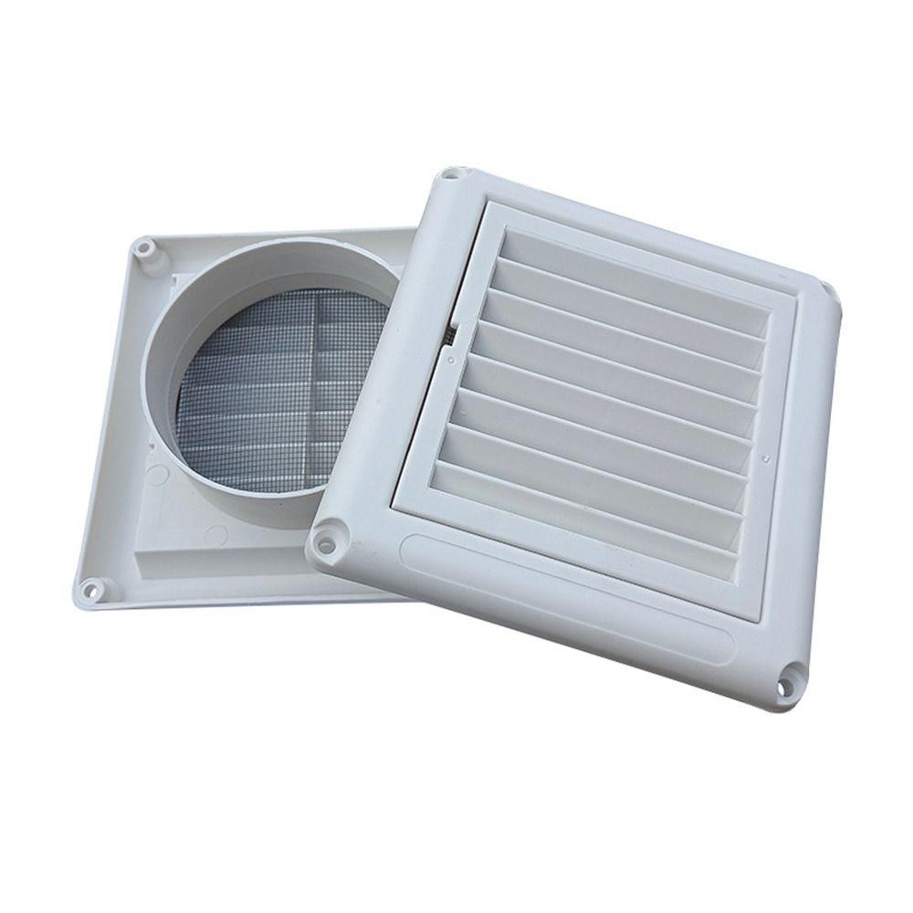 With Flaps Air Vent Grille Ventilation Cover 150*150mm/200*200mm Louver Vent Air Outlet Ventilation Cover PP