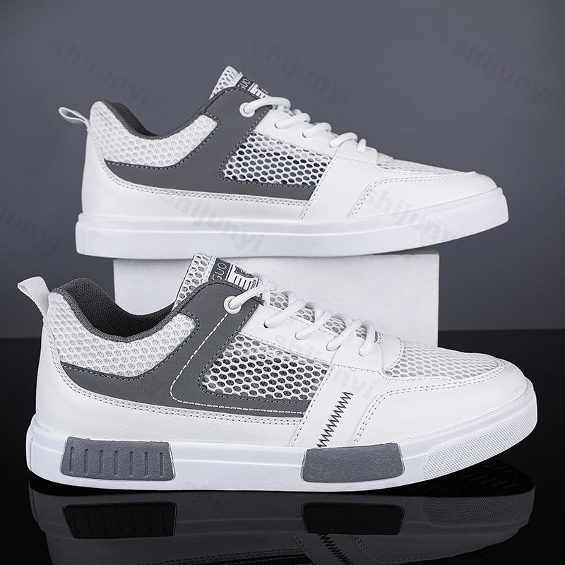 Fashion Men Casual Sneakers Mesh Breathable Comfortable Fashion Trend Board Shoe Men Sneakers Outdoor Sports Shoes Men New Running Shoes