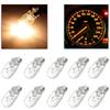 Gerinkoken 10 Pcs LED Bulb Replacement Parts Clear Glass High Temperature Resistant Halogen