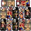 Phone Case for Samsung Galaxy S25 S23 S24 Ultra FE Plus A05 A06 A15 A16 A36 A37 A35 A54 A55 A56 A57 A25 A26 A53 A17 Zoro One Luffy Pieces Sanji Cover