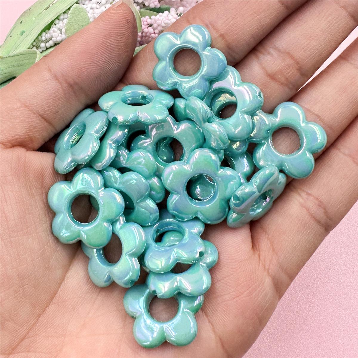 

Полый акриловый креативный иллюзорный цвет для изготовления сережек, ожерелий, модные свободные бусины 20 шт., ручная работа, ювелирные изделия, аксессуары, подвески, аксессуары синий