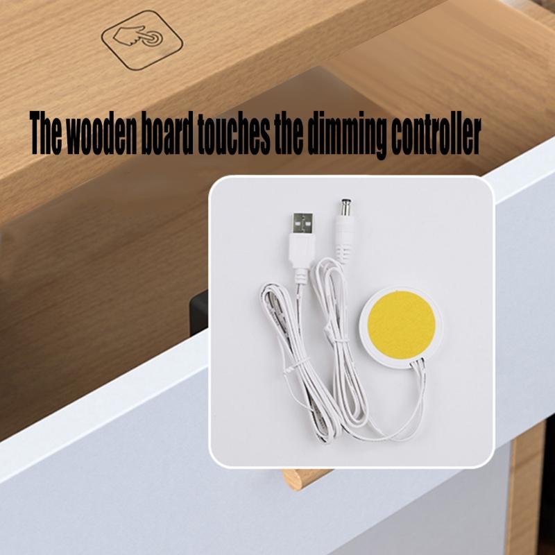 Wooden Furniture Touch Sensors Switches LED Kitchen Cabinet Light Dimming Controller Touch Induction Switches Enduring