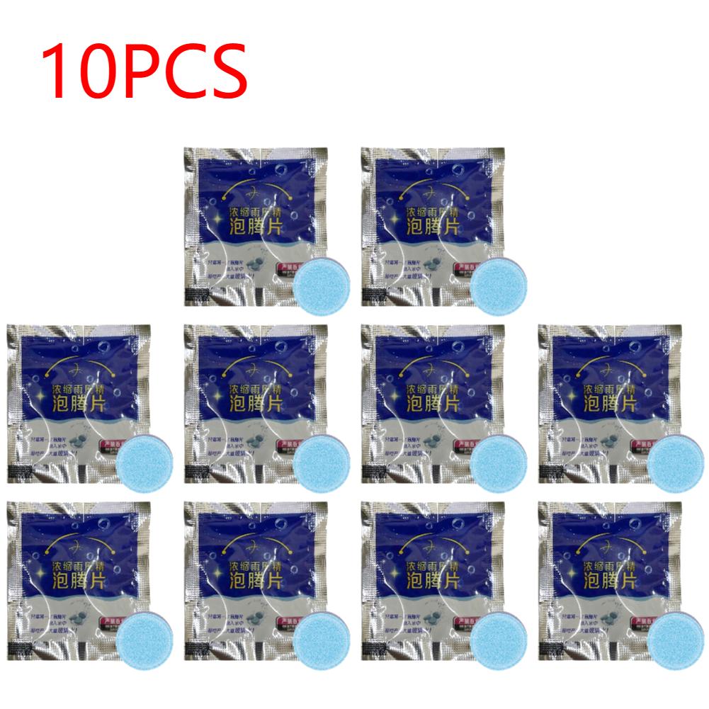 1-100PCS Solid Cleaner Car Windscreen Cleaner Effervescent Tablet Auto Wiper Glass Solid Cleaning Concentrated Tablets Detergent