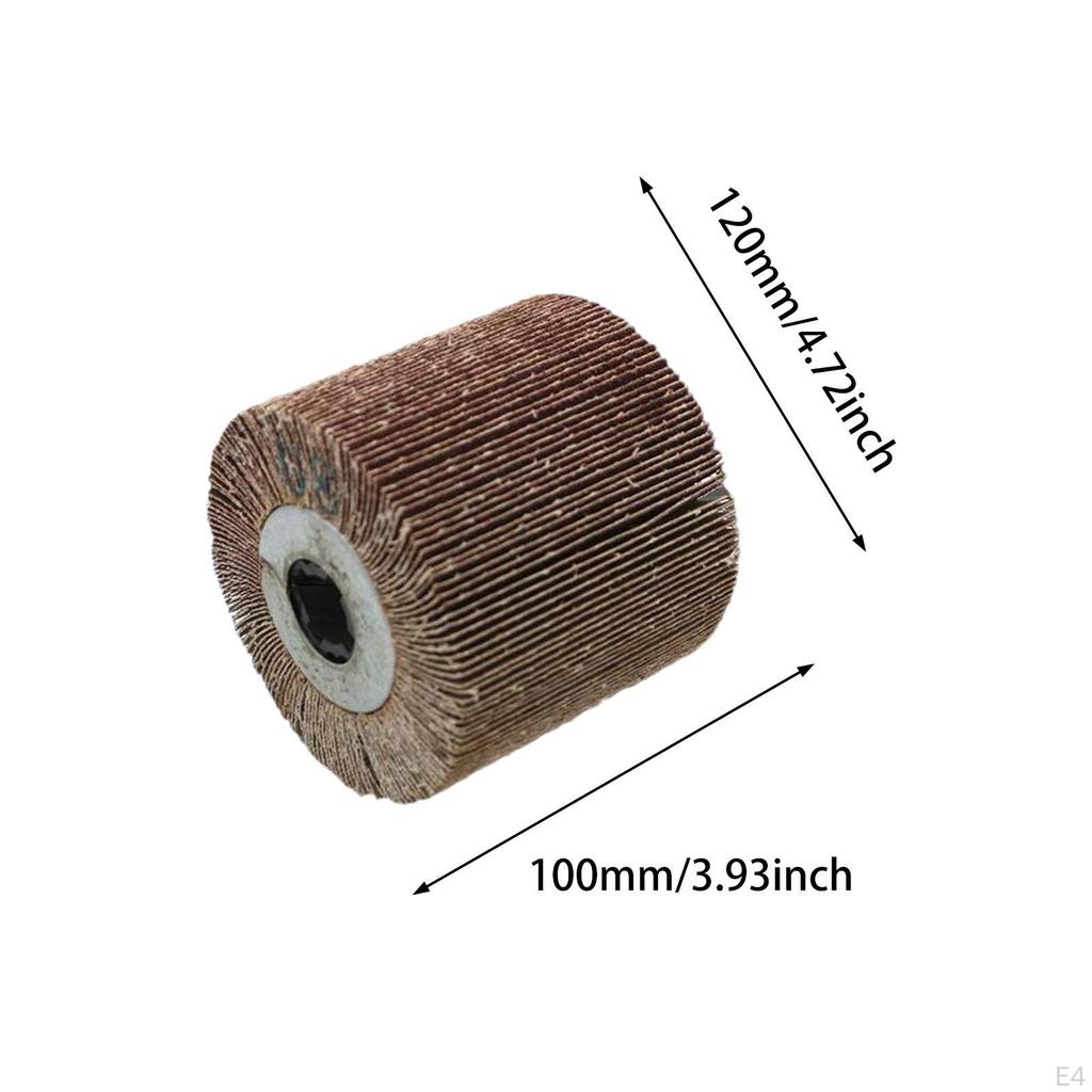 Burnishing Polishing Wheel Drum, Flap Brush Wire Drum for Stainless Steel