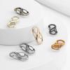 Zinc Zinc Alloy Bag Adjustable Buckle Bag Extension Buckle Chain Length Adjusting Buckle  Bag Accessories