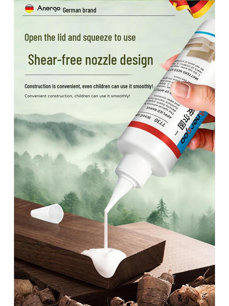 Special Strong White Emulsion Woodworking Glue for Solid Wood and Furniture