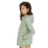 Autumn and winter new Korean version slim casual light down jacket women's hooded large size jacket white duck down tide