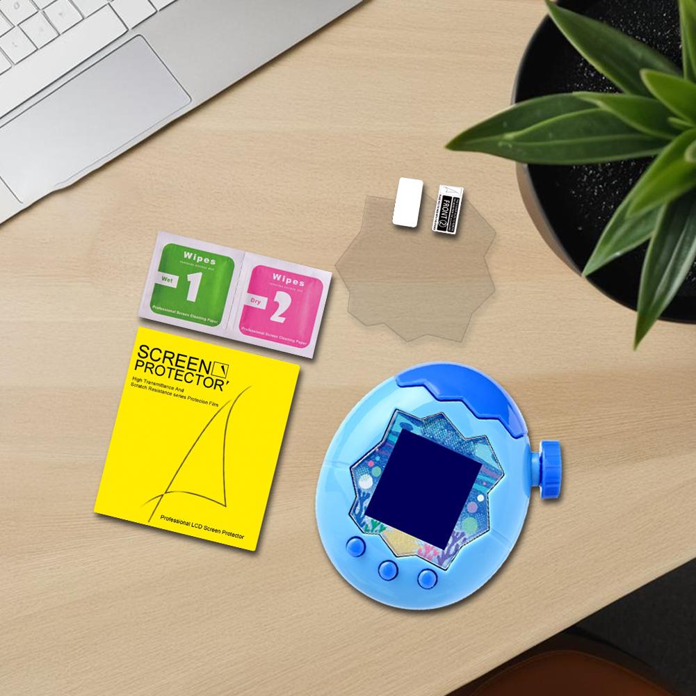 Průhledná TPU měkká fólie odolná proti poškrábání HD fólie ultratenká pro Tamagotchi Paradise