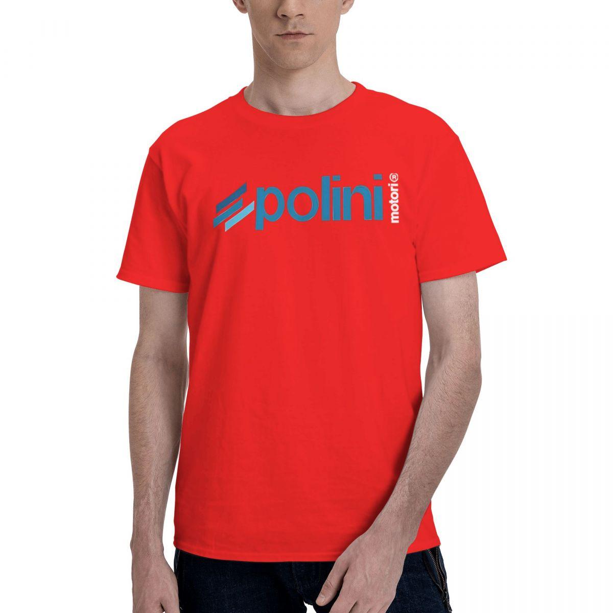 

Polini Italy Scooter Racer 100 Cotton Casual Breathable Confortable Men Top Funny Mens TShirts Funny Gifts S