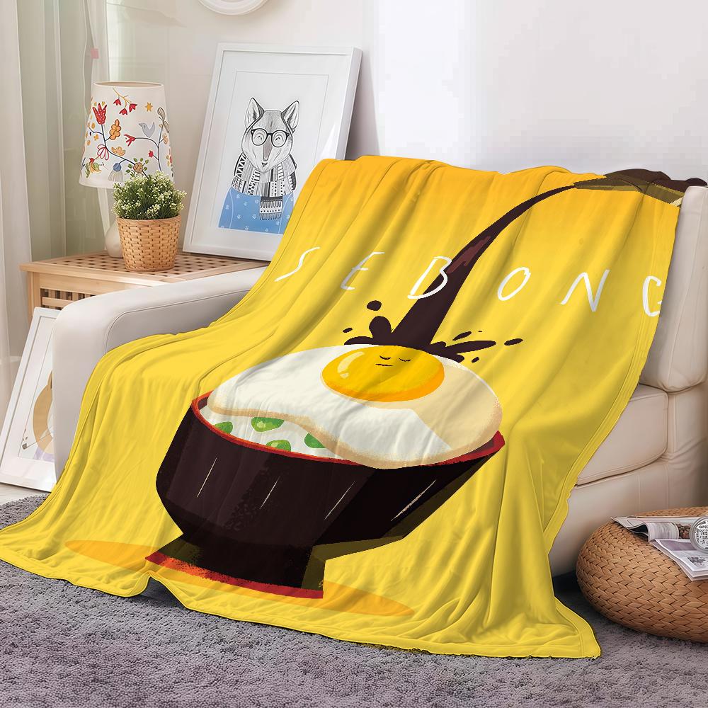 

Art S-ssebong Kim Blanket Warm And Soft Suitable For Bedroom Living Room Sofa Bed Office Travel Camping 30x40in