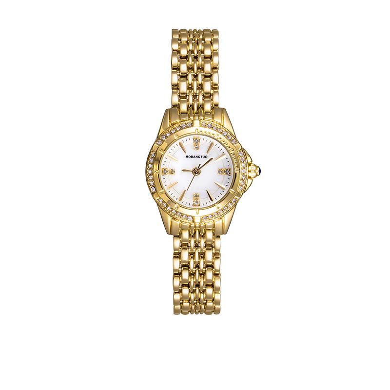 Diamond Bracelet Women'S Small Gold Watch Fritillary Surface High-End Waterproof Xiaohongshu Women'S Watch