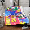 1pc Crayon Shin chan Blanket Soft All Season Throw with Vibrant Design, Perfect for Home, Travel, and Gifts, Ideal for Naps and Camping