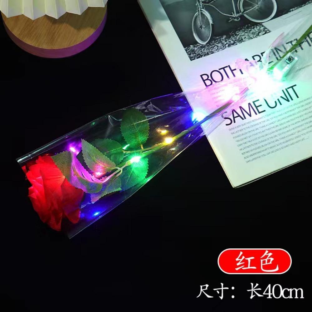 

Светящийся букет роз Светодиодные светящиеся искусственные шелковые цветы Подарок на День святого Валентина День матери для дома Свадебные центральные элементы Декор для вечеринки синий