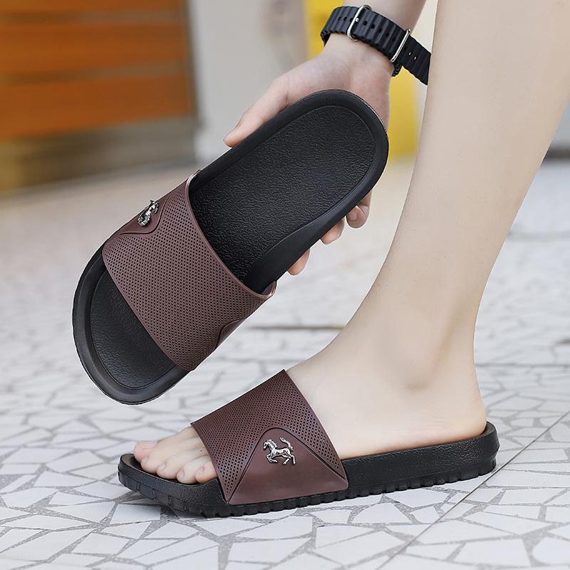 Summer Outerwear Trendy Fashion Soft Bottom Non-Slip Slipper Men's Slippers