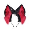 Y2K Dark Aesthetic Fox Ear Headband With Tail Accessory Set Halloween Cosplay Kawaii Animal Costume Unisex