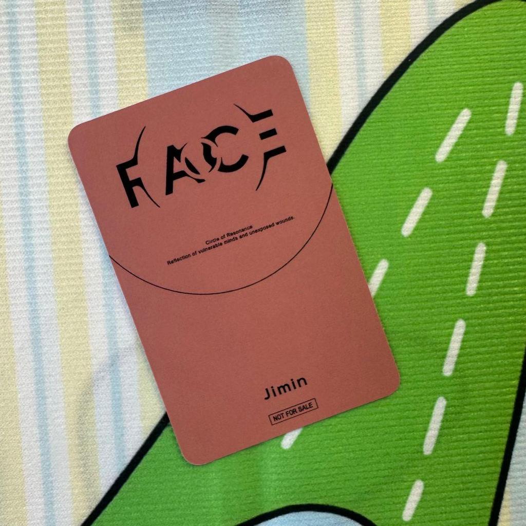 [USED] BTS Lucky Drop Winner FACE JPFC Trading Card JIMIN