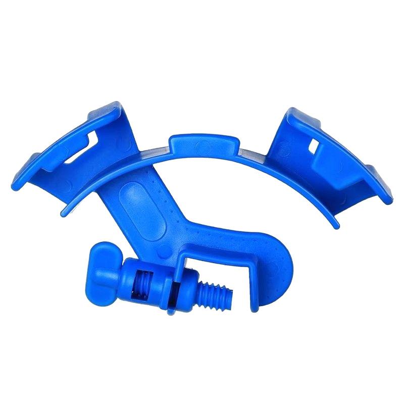1Pcsvadjustable Plastic Aquarium Water Hose Clamp With Sturdy Structure And Easy Installation Perfect For Fish Tank Pipe Fixing