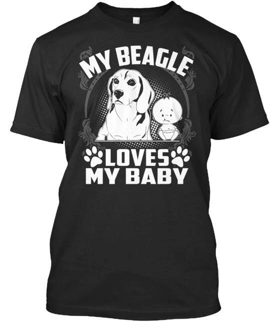 

My Beagle Loves Baby TTshirt Made in the USA Size S to 5XL 3XL