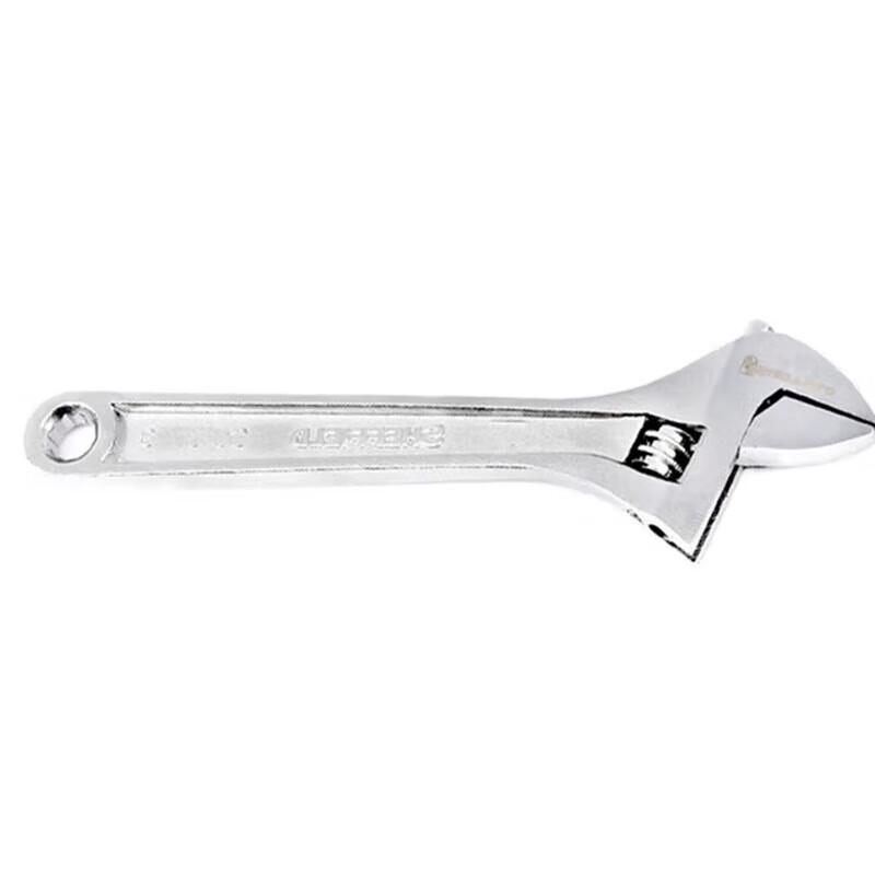 SHEFFIELD Heavy-Duty Chrome Vanadium Adjustable Wrench
