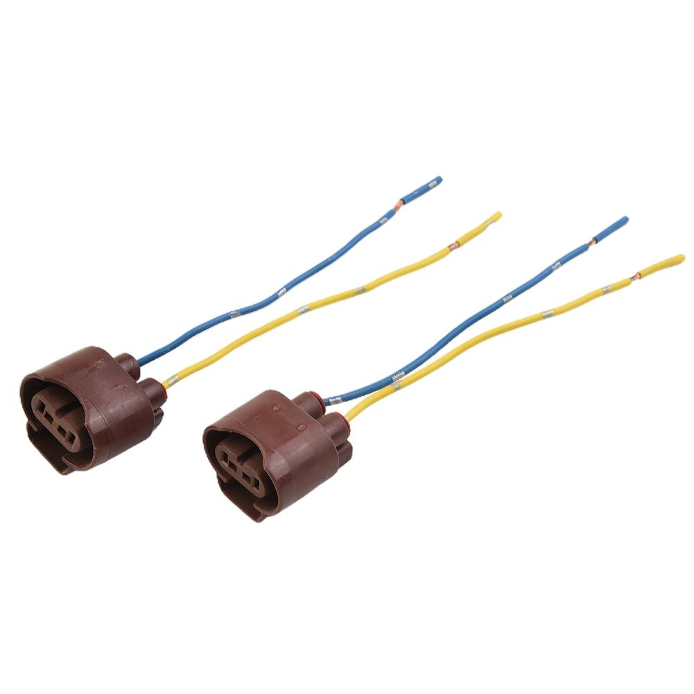 14 Gauge Wire 9006 HB4 Light Socket 2 Pcs 5 Inches Long Two Harness Fog