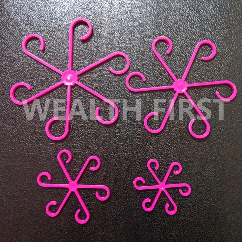 Clipsuri Suport Plante Pachet 4- Cleme Durabile pentru Tulpini pentru Plante Agățătoare din Plastic- Material Plastic