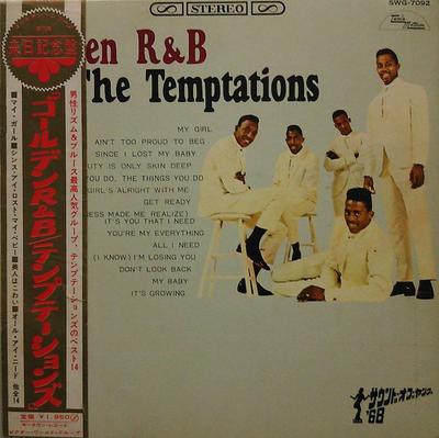 LP Record TEMPTATIONS  Golden R  B SWG7092 TAMLA MOTOWN 1968 Japan SoulFunk Used