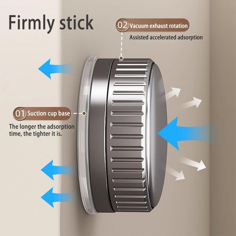 Household Suction Cup Door Rear Hook Perforation-free Strong Load Bearing Door Rear Hanging Rack Storage Wall Hanging Rack Hook