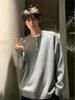 Unisex American-Style Embroidered Henley Sweater - High-Quality Knitwear for Autumn/Winter