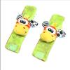 2pc Baby Infant Kids Wrist Rattles Toys Developmental Soft Cute Animal