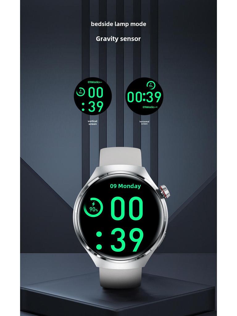Gt4PRO Waterproof Smartwatch with Bluetooth Calling & Voice Assistant