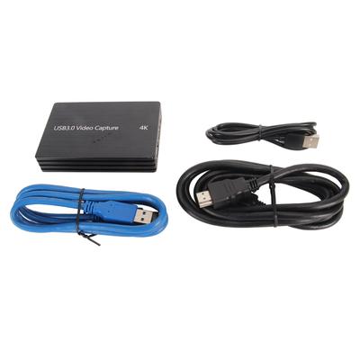 4K 60fps HD Multimedia Interface To USB3.0 Game Video Capture Card 1080p Capture Card with Mic