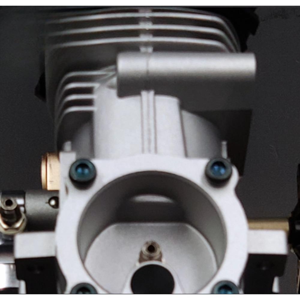 OS 15650 55HZ-R 8.93CC 600 Class Helicopter Engine Model 55 III POWERBOOST Exhaust Pipe Accessories Metal Engine Model