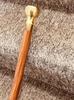 Gentleman's Walking Stick, Brass Handle New Antique Brass Walking Stick