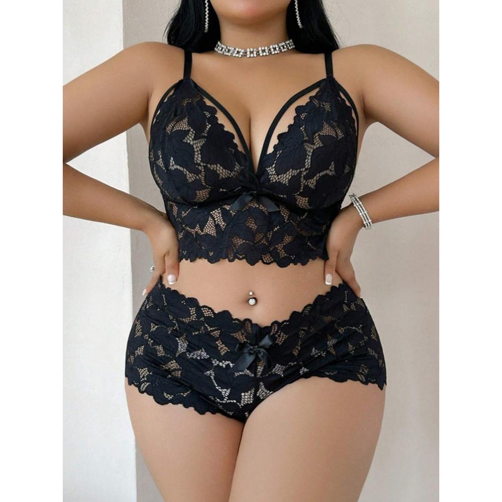 Women's Sleepwear Spaghetti Strap Dress Transparent Sexy Nightgowns Lace Slip Pajamas Sexy Set Lingerie