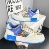 Men Shoes Fashion Baby Bear Vulcanized Shoes Platform Sneakers Designer Tennis Shoes Graffiti Spring Casual Shoes for Men