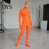 Costume Party Unitard Full Body Zentai Suit for Men Women, Open Face Halloween Cosplay Bodysuit, Adults Stretchy Spandex Party, Stage Performance