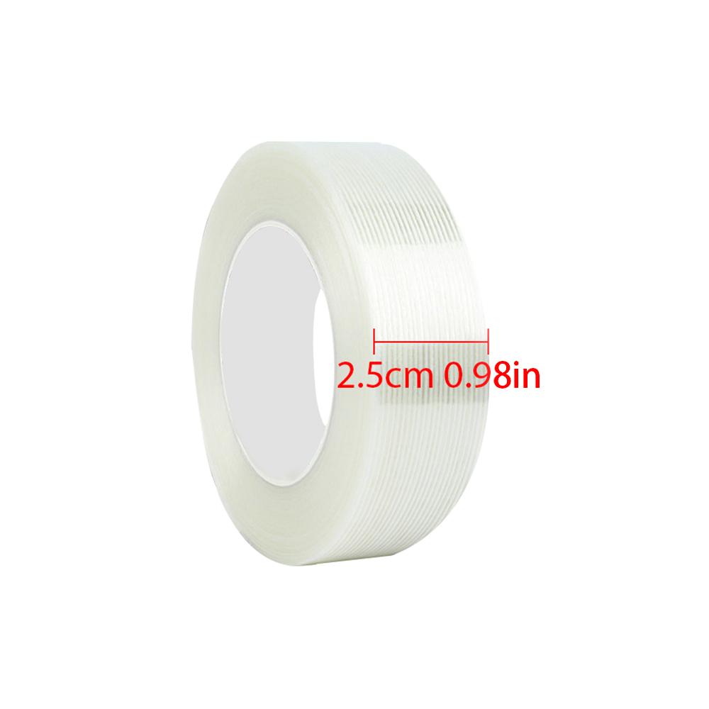 Airplane Model Reinforced Tape/Directional Filament Strapping Tape,Adhesive Tape Grid Fiber Tape Glass Fiber Tape,1pcs