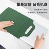 Multifunctional 5-Piece Laptop Sleeve Set With Stand MacBook 13 15 Inch PU Leather Inner Case In 7 Colors