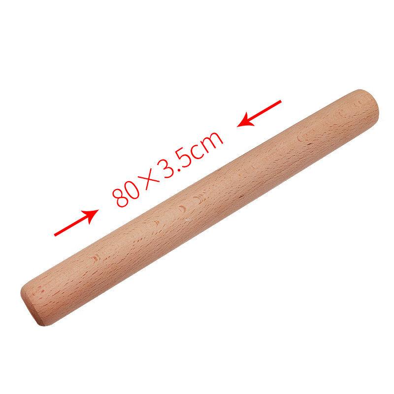 Solid Beech Wood Rolling Pin