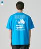 GROOVE RHYME Beach Graphic Short Sleeve T-Shirt (2 Colors) (Lrrmcta346M)