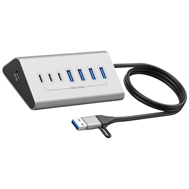 

Type C HUB USB Hub 7/10 Port USB3.0 Splitter USB HUB Adapter Expansion Docking Station Adapter For PC/Phone/Laptop