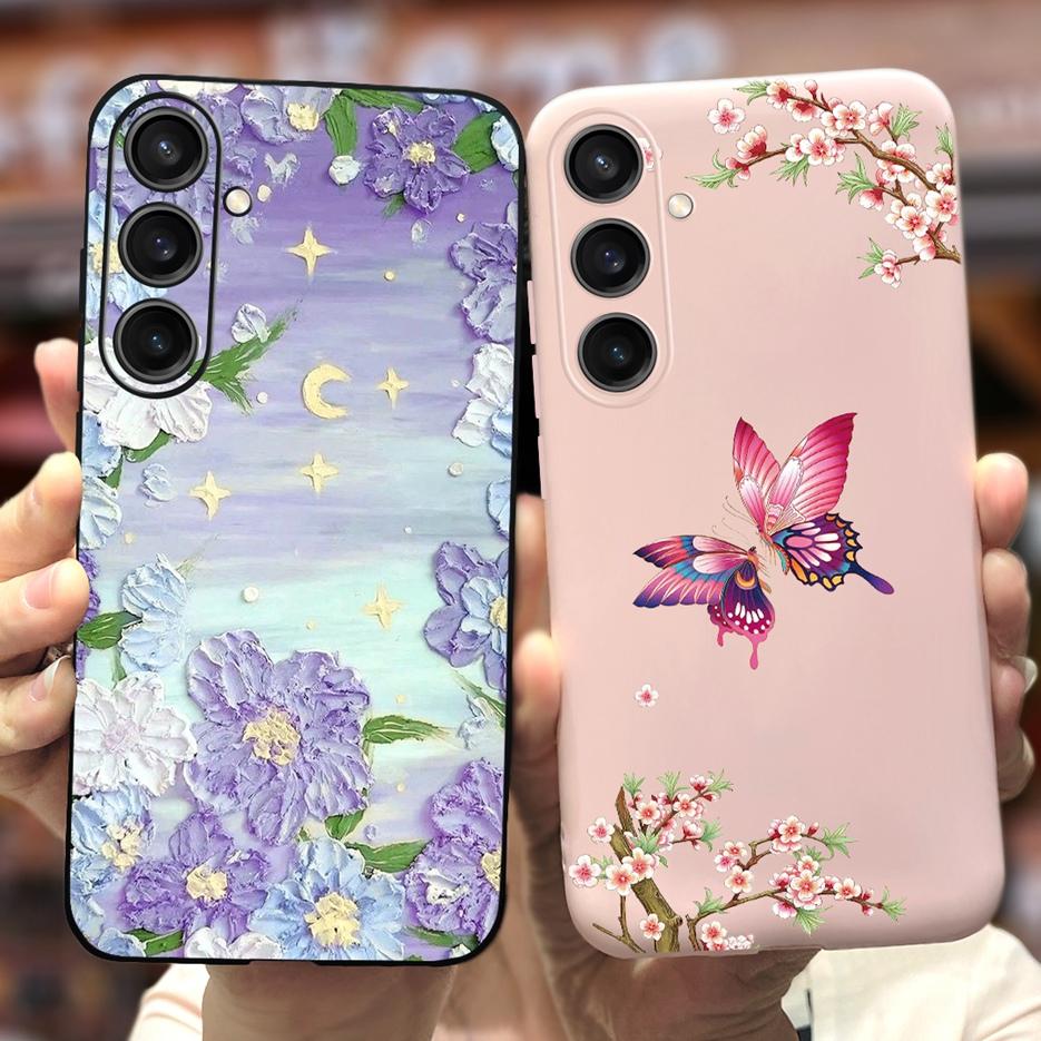 For Samsung Galaxy S23 FE Case Cute Dinosaur Cartoon Cover Soft TPU Phone Case For Samsung S 23 Plus Galaxy S23 Utra S23+ Bumper