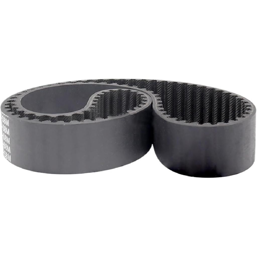 Toothed Belt S8M-1328/1344/1352/1360/1376 Teeth Pitch 8 mm Transmission Belt Width 20/25/30/40mm(S8M1360-170T-1360,1PC_25MM)