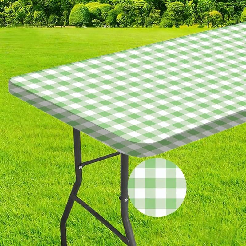Multipurpose Rectangle Tablecloth With Strong Grip Suitable For Home Camping And Occasion
