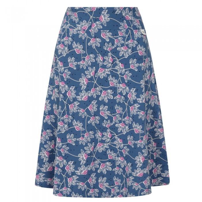 Lazy Jacks Womens/Ladies Wildflower Jersey Midi Skirt