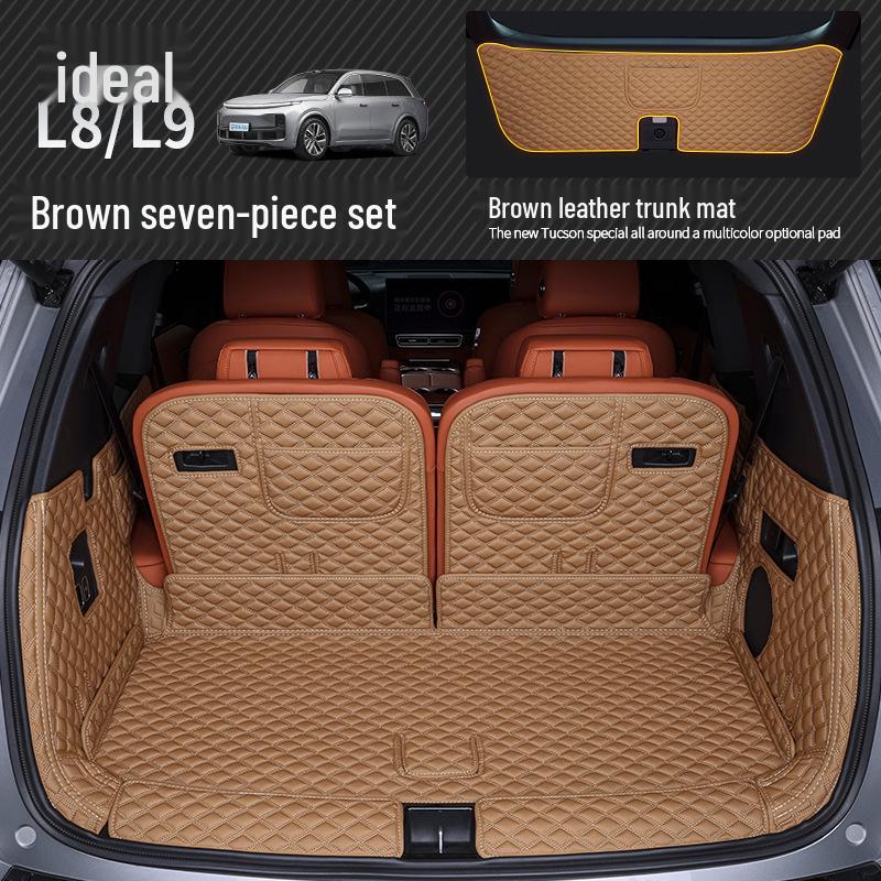 Li Auto L8/L9 Trunk Mat, Full Coverage for Third Row