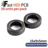 Anti-Interference Ferrite Toroid Core Ni-Zn - High Frequency Common Mode Inductor Ring for Electronic Equipment